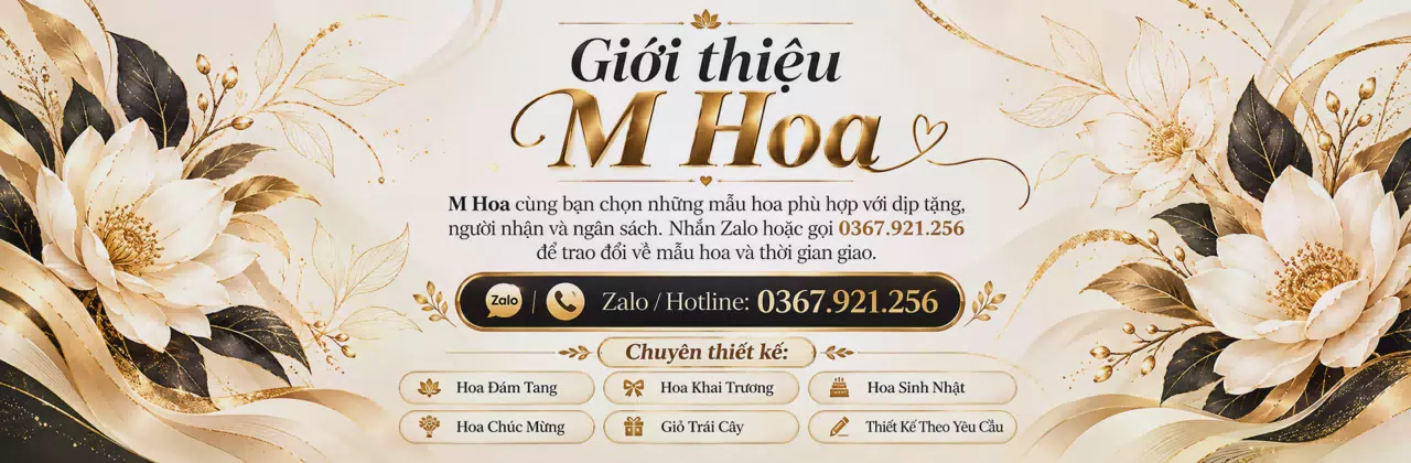 Ảnh bìa Shop hoa tươi Thạch Thất Hà Nội - Hoa cho những dịp đáng nhớ